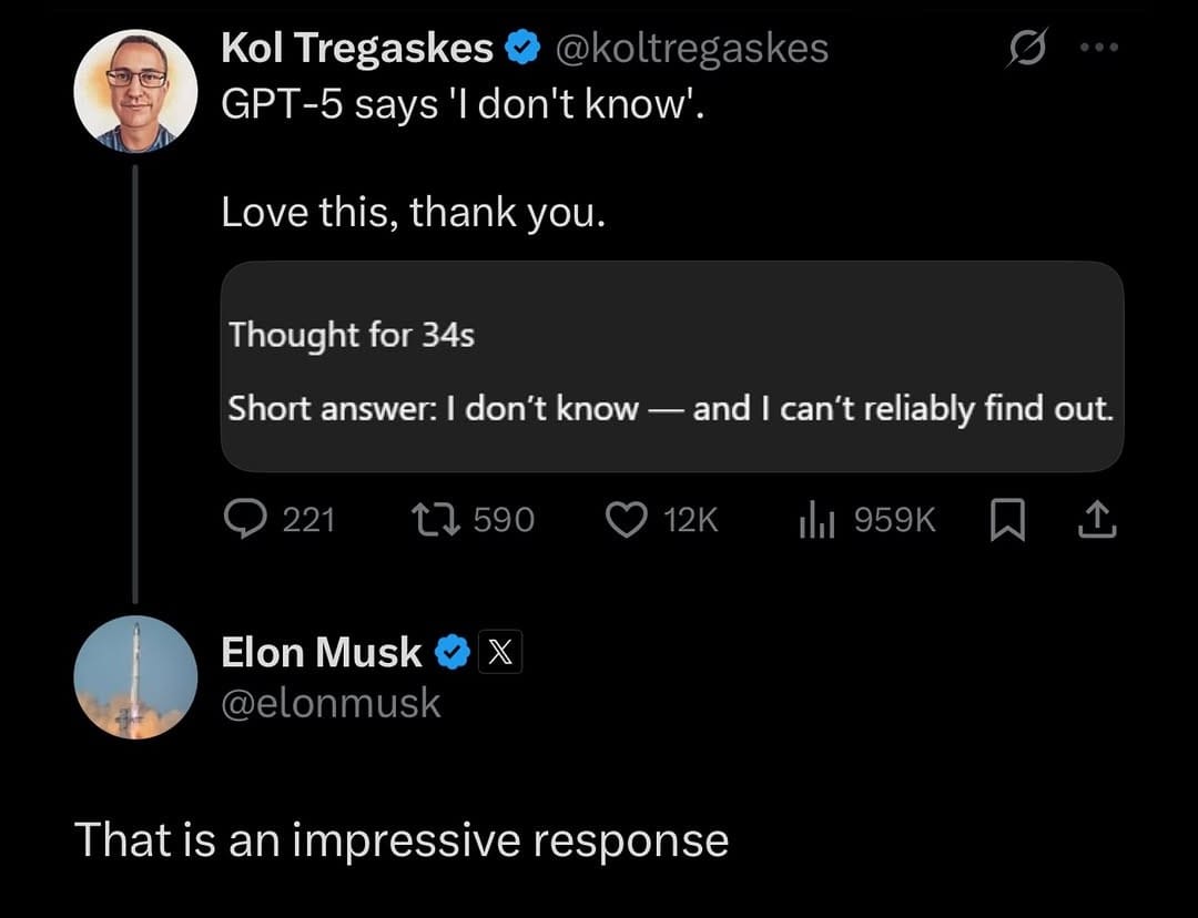 Why "I Don't Know" Is One of the Most Impressive Things an AI Can Say